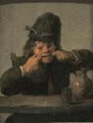 Adriaen Brouwer Youth Making a Face France oil painting artist